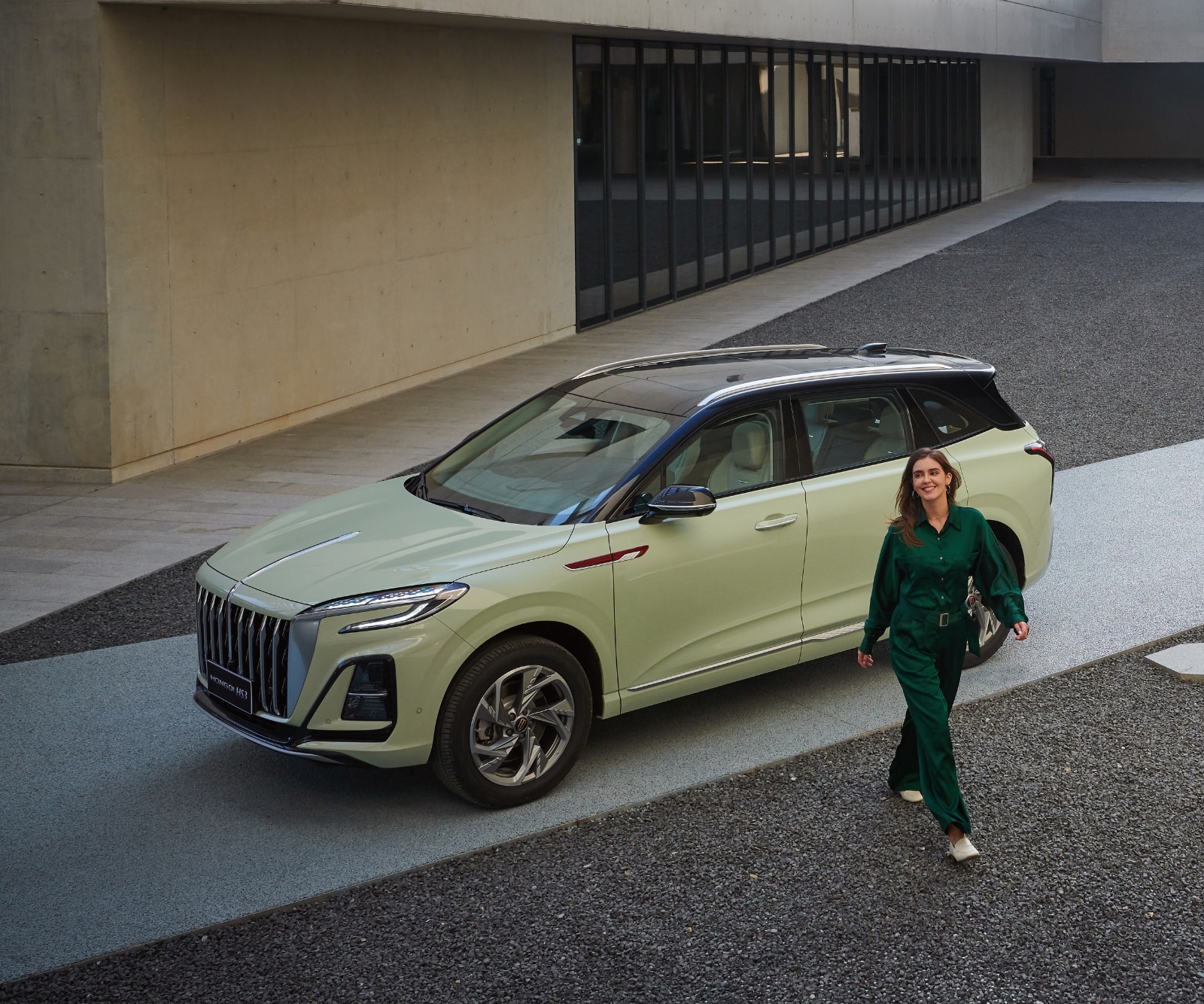 hs3 hongqi green