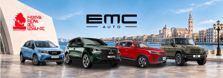 EMC Auto alla Fiera del Levante 2026: fino al 27 settembre a Bari