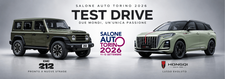 EMC Auto e Hongqi al Salone Auto Torino 2026